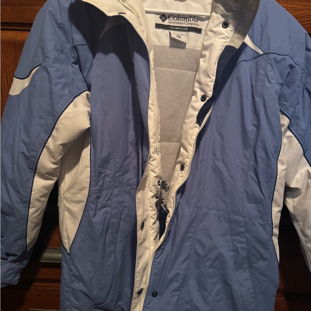 Columbia Two-Tone Blue and White Jacket